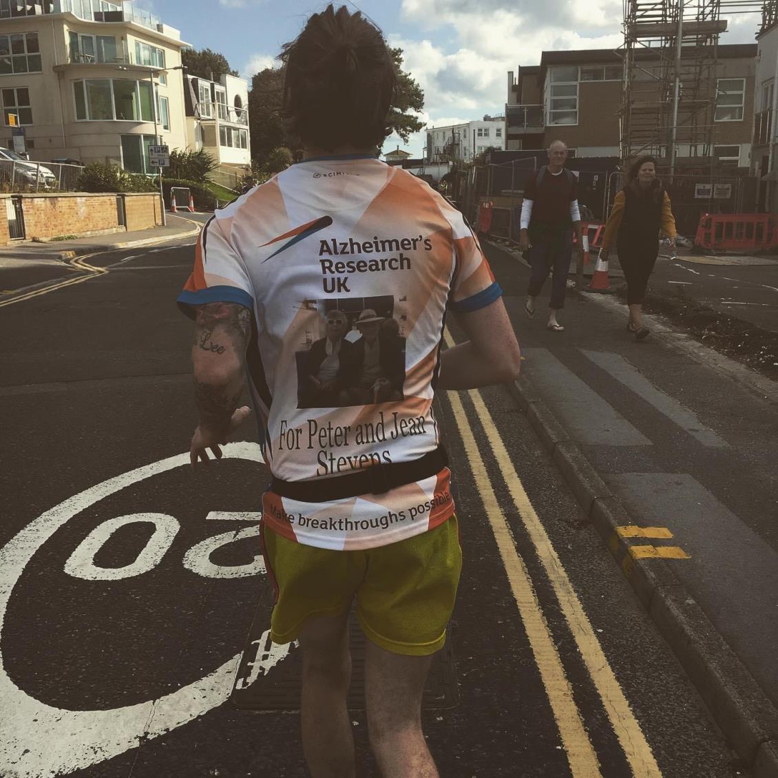 Oliver Peters - London Marathon for Alzheimer's UK